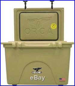 ORCA ORCT058 Roto-Molded Cooler, 58 qt, Up To 10 Days Ice Retention Time, Premiu