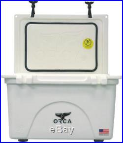ORCA ORCW040 Roto-Molded Cooler, 40 qt, Up To 10 Days Ice Retention Time, Integr