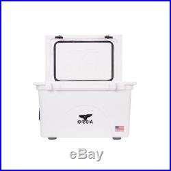 ORCA ORCW040 Roto-Molded Cooler, White, 40 Qt