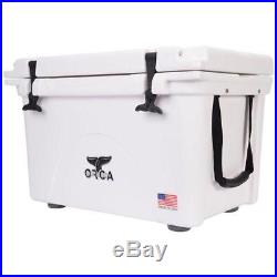 ORCA ORCW075 Roto-Molded Cooler, White, 75 Qt