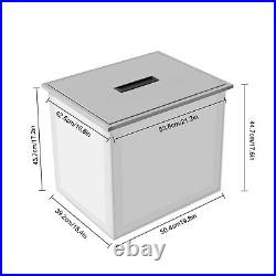 Open Drop In Ice Chest Large Capacity Ice Chest With Cover Family Utdoor Party