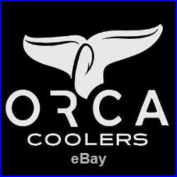 Orca Cooler ORCORWH026 ORCA 26-Quart Collegiate Cooler Orange & White NEW