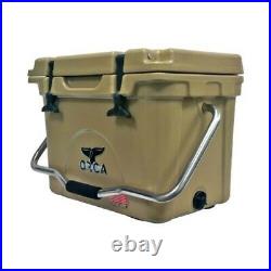 Orca Coolers ORCT020 Insulated 20 QT Quart Tan Ice Chest Cooler