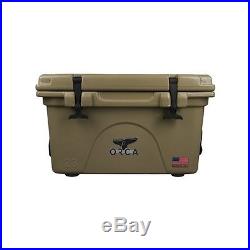 Orca Coolers ORCT026 Insulated 26 QT Quart Tan Ice Chest Cooler