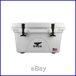 Orca Coolers ORCW026 Insulated 20 QT Quart White Ice Chest Cooler
