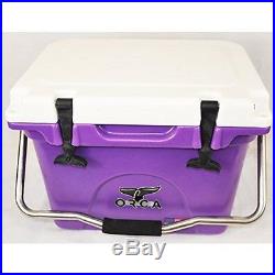 Orca ORCPU/WH020 Purple/White 20 Cooler NEW