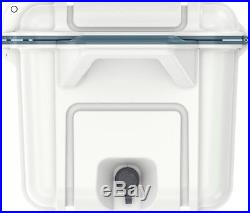 OtterBox Venture 25-Quart Cooler Hudson (White/Blue) 77-54864 Used