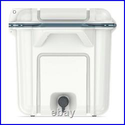 OtterBox Venture Heavy Duty Camping Fishing Cooler 65-Quarts, White/Blue (Used)