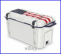 Otterbox Venture Limited Edition Americana Hard Cooler, White/Red/Blue, 65 Quart