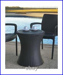 Pacific Cool Bar Outdoor Patio Furniture & Hot Tub Side Table/Gallon Beer Cooler