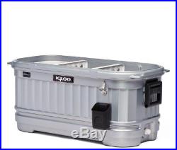 Party Bar Chest Cooler Drink Tailgate Wheels Rolling LED Light Lights IGLOO