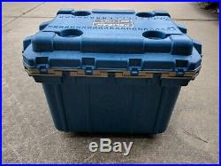 Pelican 30QT Elite Cooler, Blue/Tan, Moderately Used