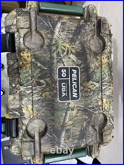 Pelican 50QT Elite Cooler Extreme Ice Retention Realtree Colors Limited Edition