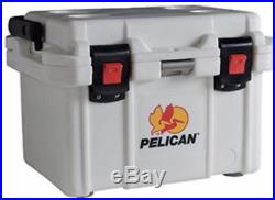 Pelican 65 Quart ProGear Elite Cooler With Wheels White ATV Camping Road Trip