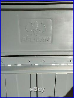 Pelican 70 QT Elite Cooler, White/Gray (Display Model)