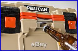 Pelican Cooler 30 QT Color Options Lifetime Guarantee Free Shipping & Koozie