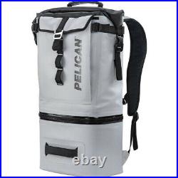 Pelican Cooler Dayventure Backpack Cooler Light Gray NEW Free Shipping