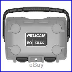 Pelican Elite 20 Quart Cooler (Dark Grey/Green)