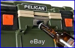 Pelican Elite 30 Quart Cooler (Green/Tan)