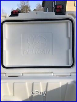 Pelican Elite 45 qt. Heavy Duty Wheeled Outdoor Cooler- White 45QW-1-WHT
