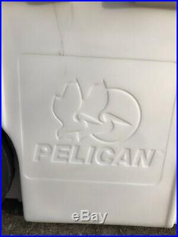 Pelican Elite 45 qt. Heavy Duty Wheeled Outdoor Cooler- White 45QW-1-WHT