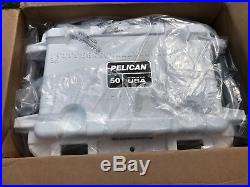 Pelican Elite 50 Quart White/Gray Cooler