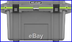 Pelican Elite 70 Quart Cooler Grey/Green
