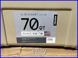 Pelican Elite 70 quart Tan Cooler 70Q-2-tanorg