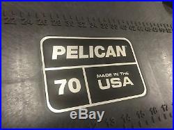 Pelican Elite 70qt Quart Cooler Grey/Green