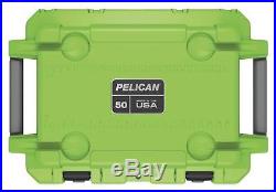 Pelican Injection-Molded Elite Cooler 50 Quart Green