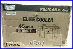 Pelican ProGear 32-45Q-MC-WHT Elite 45Qt White Cooler 29.66 x 20.00 x 19.25