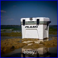 Plano Frost 21 Quart Heavy Duty Cooler with Built In Bottle Opener and Dry Basket