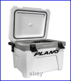 Plano Frost Hard Cooler 21 Qt Insulated Ice Chest Camp Hunt Boat Sports BBQ WHT