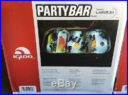 Plug In Ice Chest Igloo Party Cooler Portable Stand Wheels 125 Quart Ice Rolling