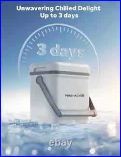 Pool Cooler Insulated Hard Handle above Ground Pools Keeps Ice up to 3 Days Spa