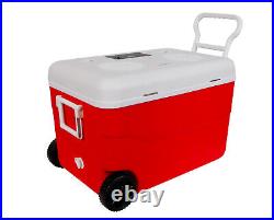 Portable Cooler with Wheels Audio System and Power Station in ONE