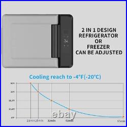 Portable Mini Freezer, 12 Volt Refrigerator, 10 Quart (9 Liter) Fast Cooling