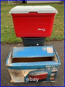 Pre-Owned/UsedGott 48 Cooler Cooler Ice Chest48 qt. CapacityModel 19484 Red