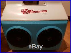 RARE VTG IGLOO PLAYMATE Cooler with SPEAKERS The Wrap Only Winston Has It