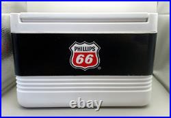 RARE Vintage 90s Igloo Cooler Ice Chest Lunchbox Phillips 66 Gas Station Black