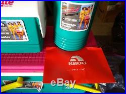RETRO 90's LIMITED EDITION IGLOO Cooler, jug and Playmate cooler NEW