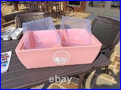 REVO Dubler Cooler Pink Party Cooler Made in USA New