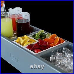 REVO Party Barge Beverage Tub Metallic Gray FREE Shipping Made in USA