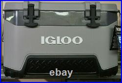 (RI4) IGLOO 52 Qt. BMX Series Ice Chest Cooler Gray