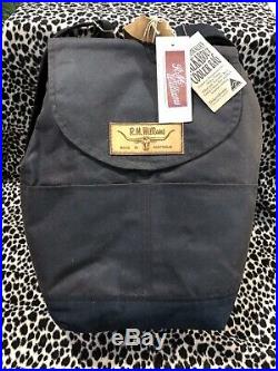 RM WILLIAMS Oilskin Walkabout Cooler Bag Wool Insulated Backpack AUSTRALIAN MADE