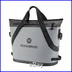 ROCKBROS Soft Cooler Leak Proof 40 Can Portable Soft Sided Cooler Soft Pack Bag