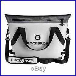 ROCKBROS Soft Cooler Leak Proof 40 Can Portable Soft Sided Cooler Soft Pack Bag