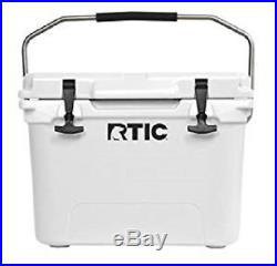 RTIC Cooler 20 White Beer Storage Fishing Boating Heavy Duty Yeti New
