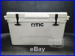 RTIC White 45QT Rormolded Construction Cooler 26-1/2x15-7/8x16-1/2