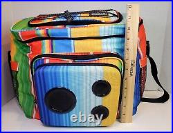Rainbow Super Real Rager Bluetooth Soft Cooler Bag With Speakers & Subwoofer